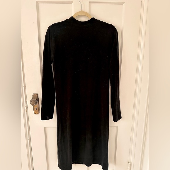 Oak + Fort Black Sweater Dress - Picture 4 of 7